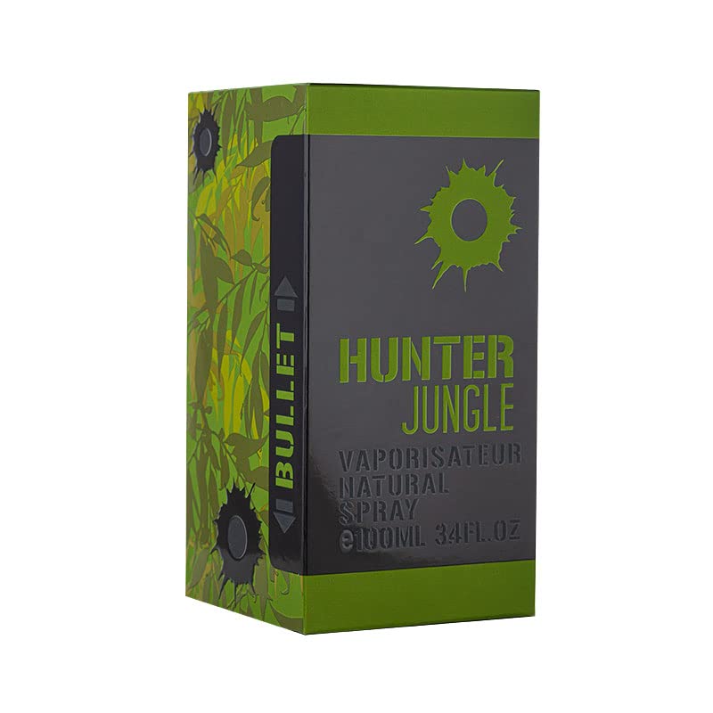 ARMAF Hunter Eau De Parfum for Men, 100ml, Woody Aromatic Prestige Beauty Fragrance - back view