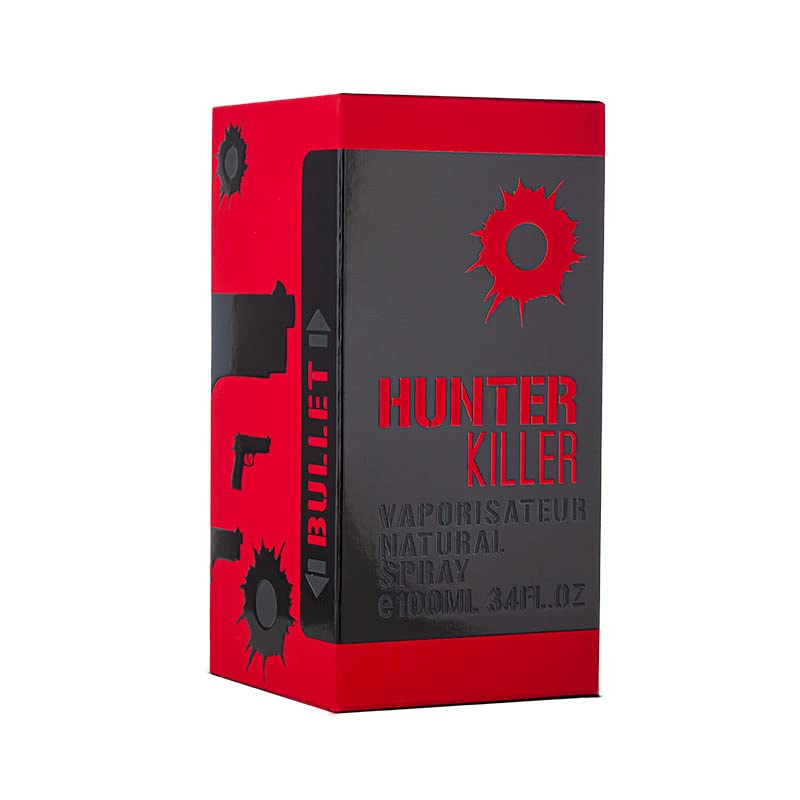 ARMAF Hunter Eau De Parfum for Men, 100ml, Woody Aromatic Prestige Beauty Fragrance - back view (9)