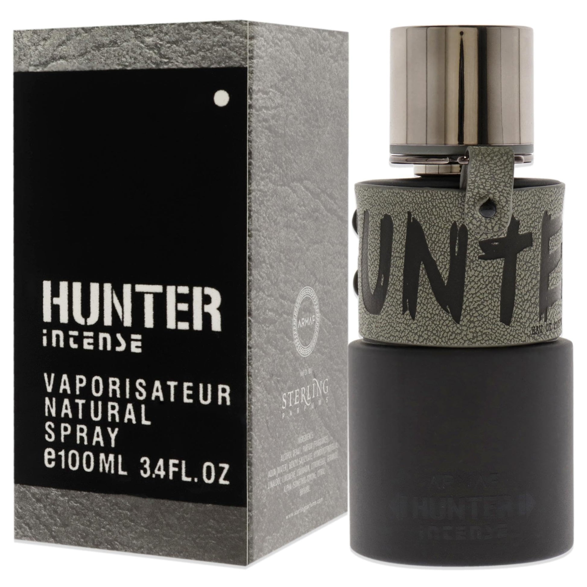 ARMAF Hunter Intense Woody Spicy Eau De Parfum For Men, 100ml Liquid - packaging