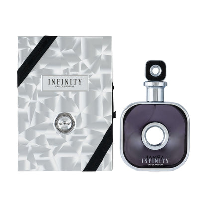ARMAF Infinity Silver for Men Eau de Parfum, 105ml Spray, Silver-Themed Adult Masculine Fragrance - back view