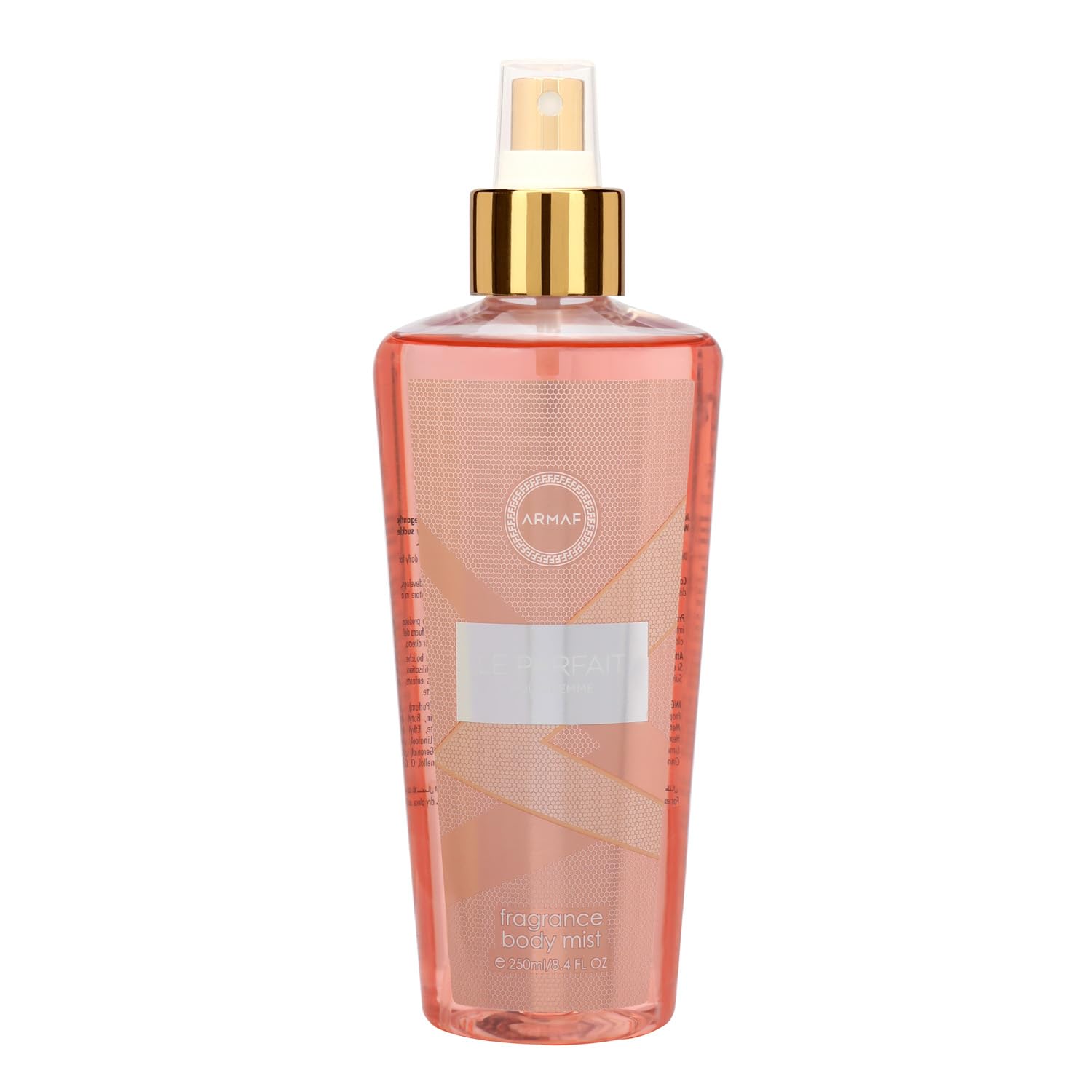ARMAF Le Parfait Perfume Body Mist for Women, 250ml, Floral Musky Scent with Jasmine, Neroli, Tuberose, Modern Style - back v