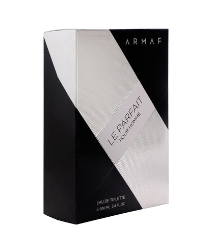 ARMAF Le Parfait Pour Homme Eau de Toilette, 100ml Men's Spicy Fragrance, Modern - packaging