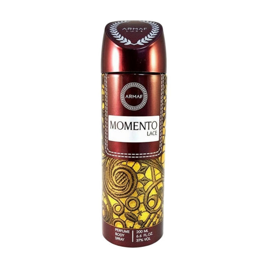 ARMAF Momento Lace Perfume Body Spray for Women, 200ml Floral Deodorant, Unisex