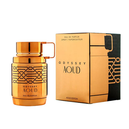 Armaf Odyssey Aoud Eau De Parfum 100ML For Men - Long-Lasting Fragrance, Everyday Use - front view