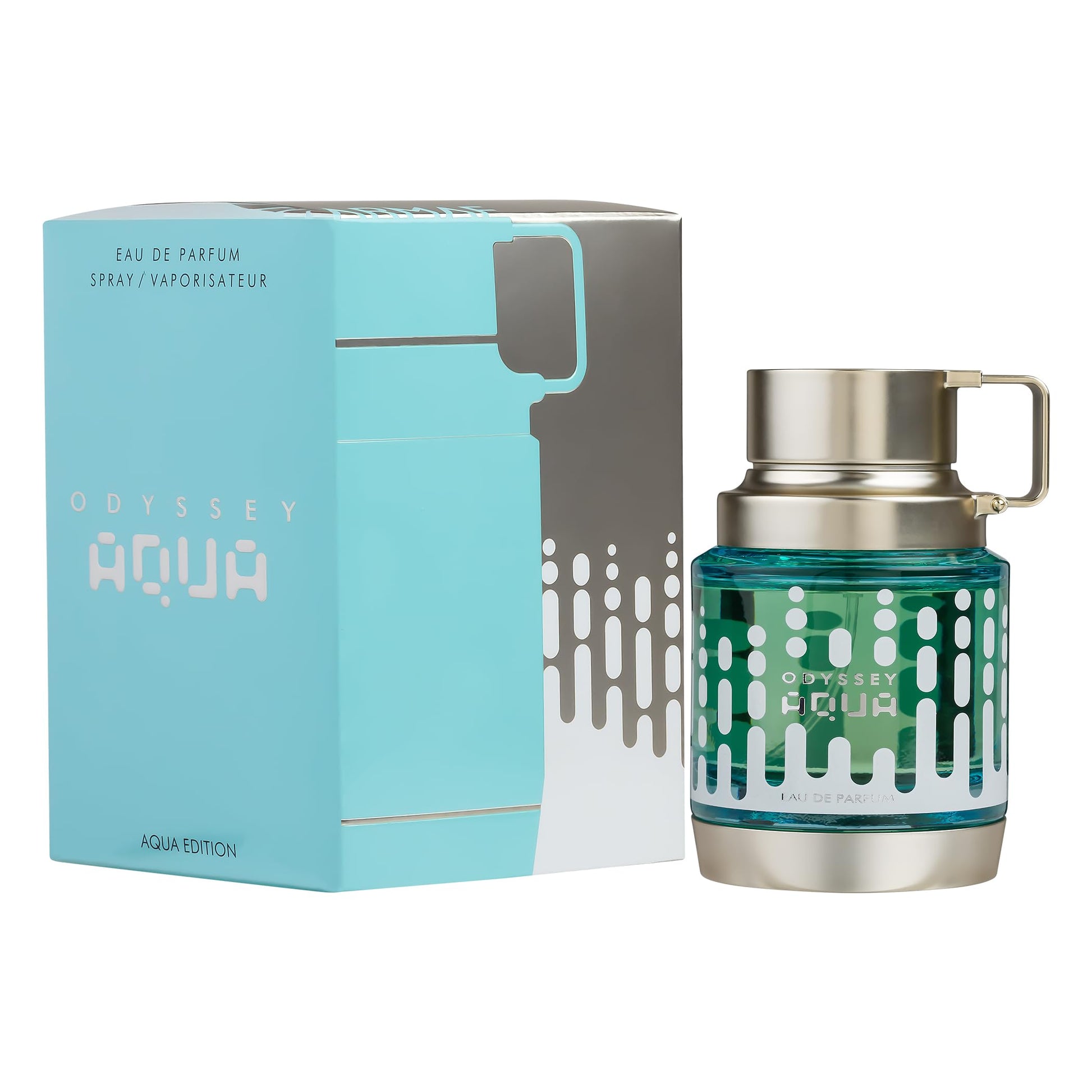 ARMAF Odyssey Aqua Edition Eau de Parfum for Men, 60ml Citrus Aromatic Fresh Woody Fragrance - front view