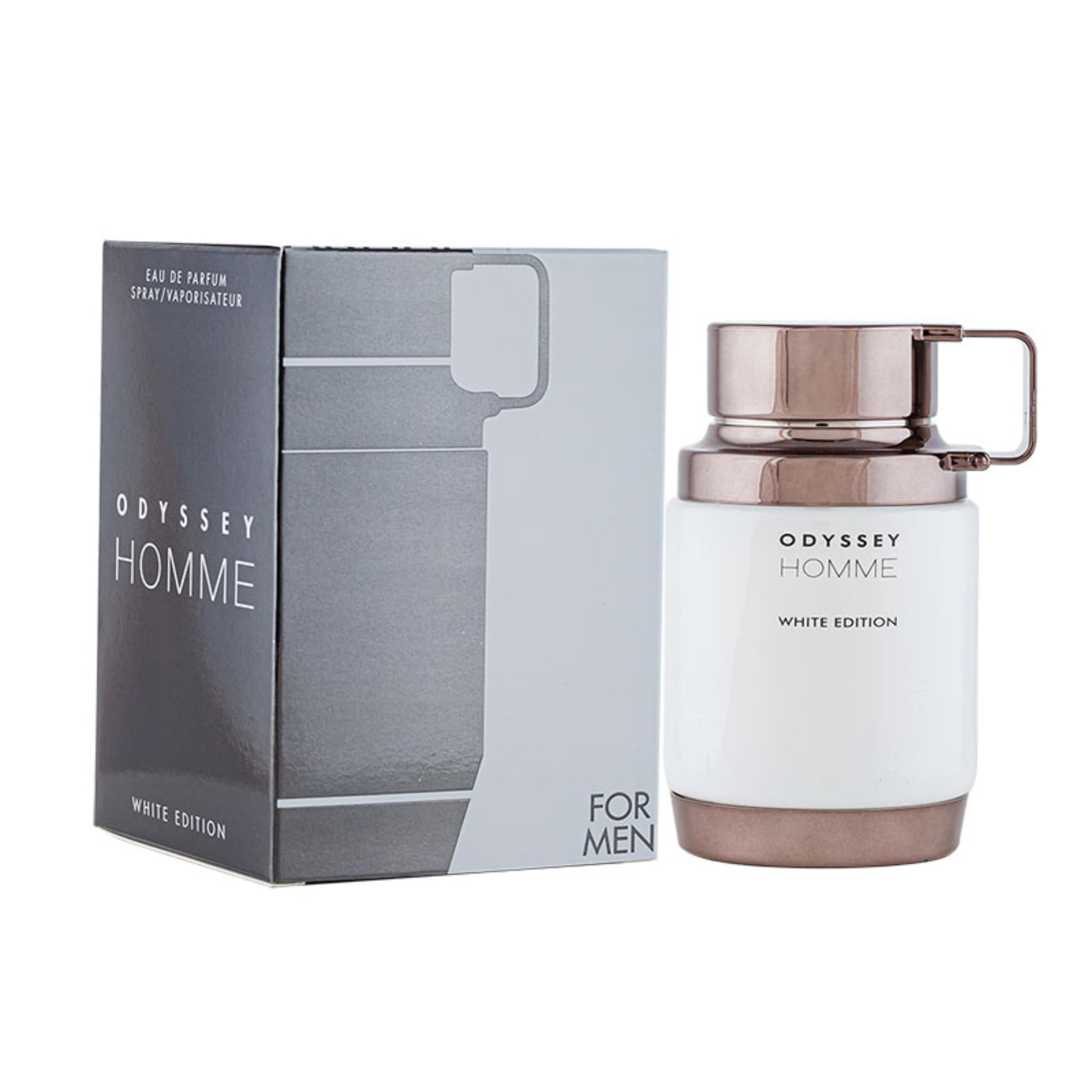 ARMAF Odyssey Homme White Edition Eau de Parfum, 60ml, Fresh Spicy Woody Fragrance for Men - front view