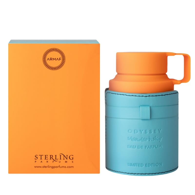 ARMAF Odyssey Mandarin Sky Eau de Parfum for Men, Modern Fragrance by Sterling Perfumes Industries LLC - back view