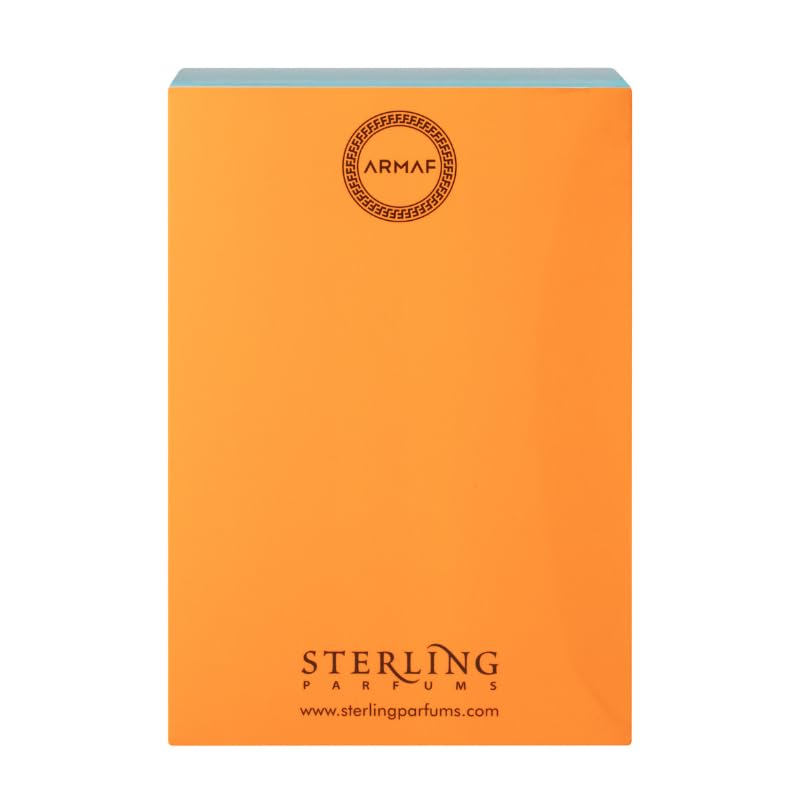 ARMAF Odyssey Mandarin Sky Eau de Parfum for Men, Modern Fragrance by Sterling Perfumes Industries LLC - label detail