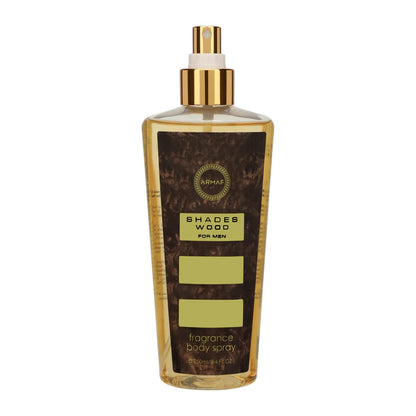 ARMAF Shades Wood for Men Fragrance Body Spray Deodorant, 250ml - back view