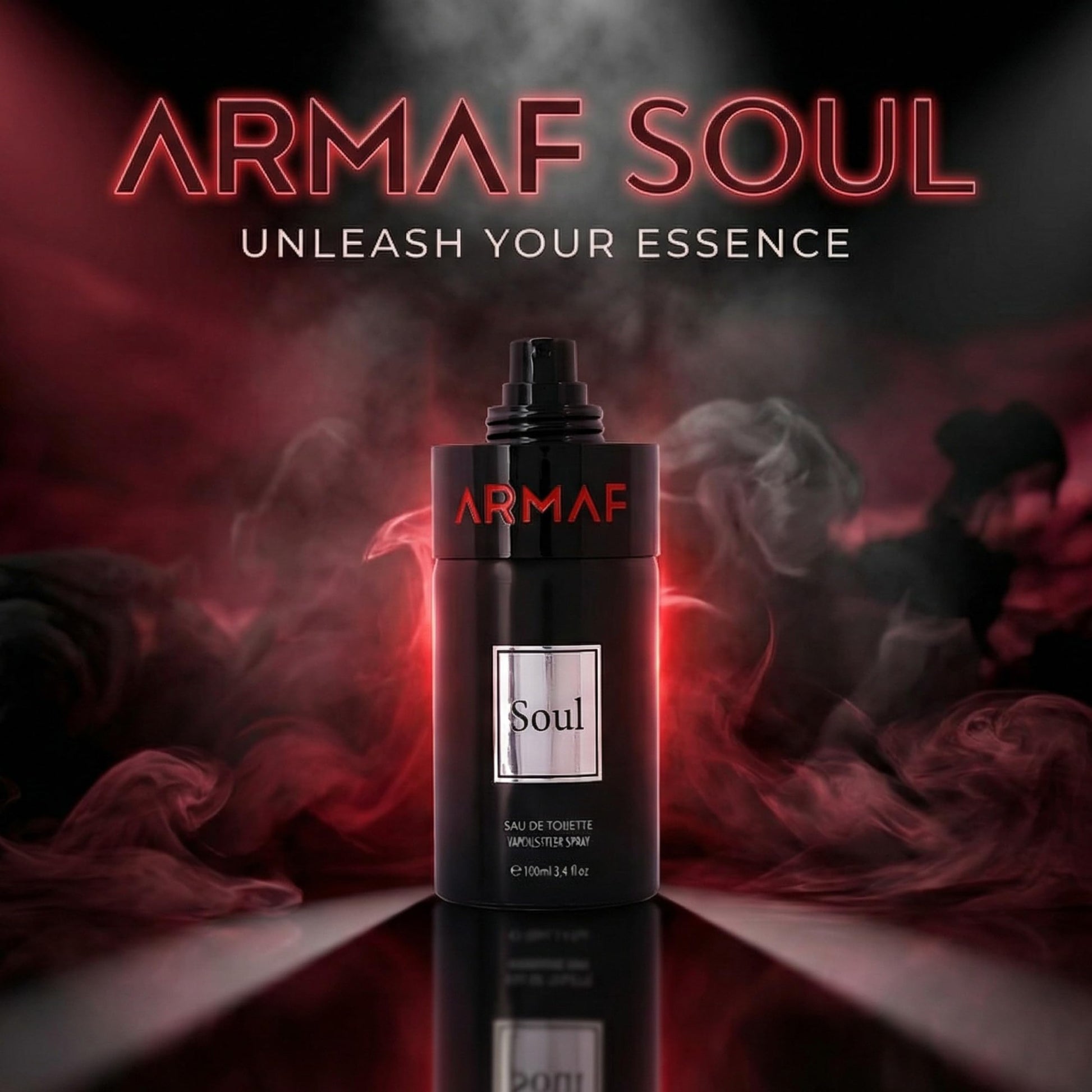 ARMAF Soul Eau de Toilette for Men, 100ml, Citrus Aromatic with Woody and Musky Notes, Aluminum Bottle - packaging