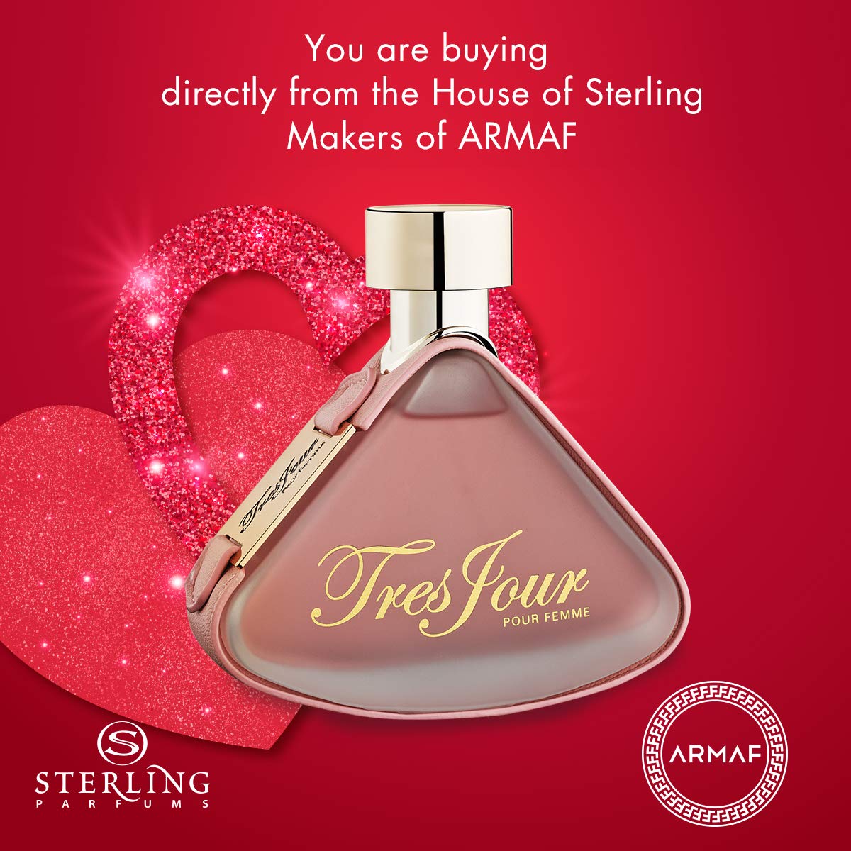 ARMAF Tres Jour Perfume for Women, 100ml, Modern Style by Sterling Perfumes Industries LLC - back view