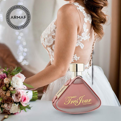ARMAF Tres Jour Perfume for Women, 100ml, Modern Style by Sterling Perfumes Industries LLC - packaging