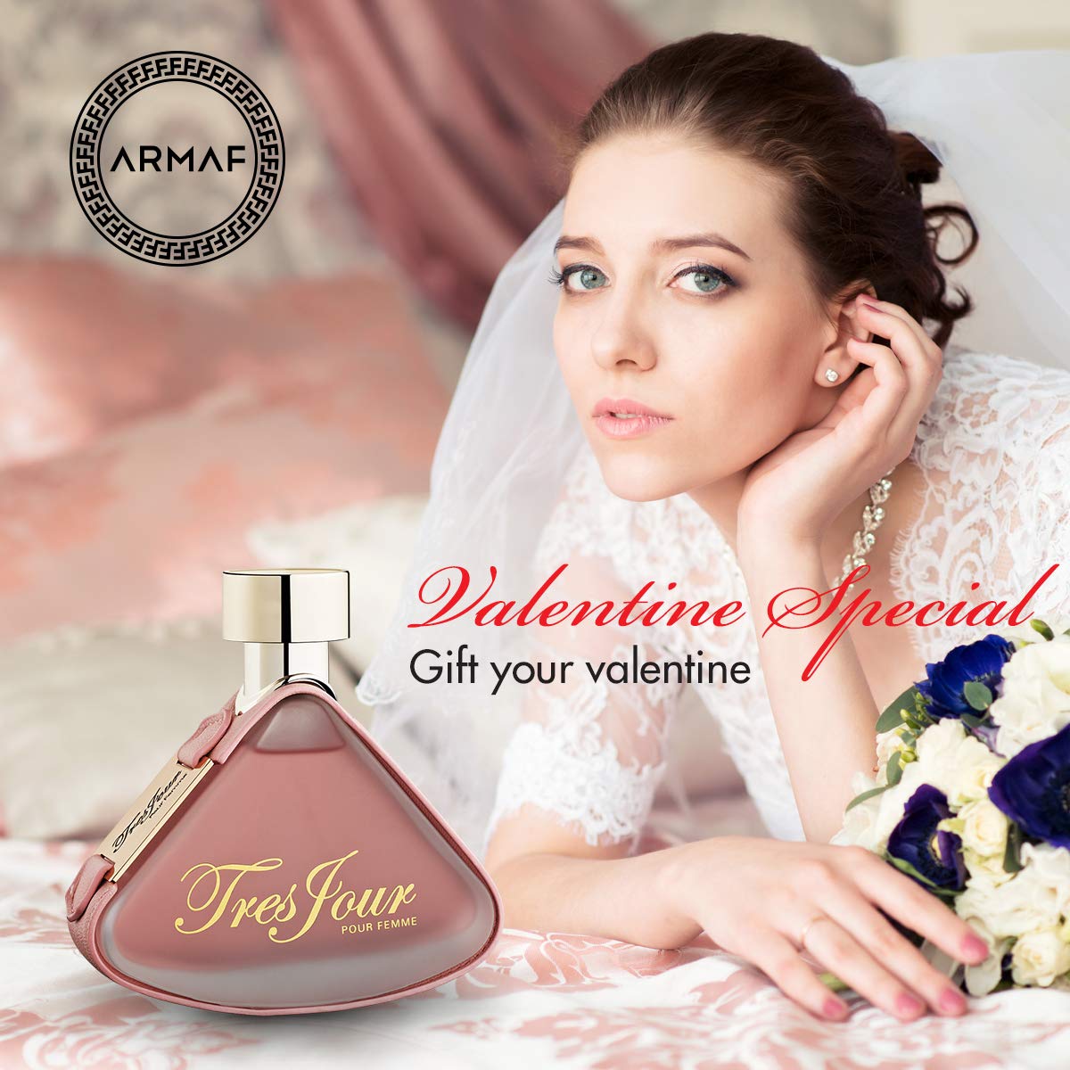 ARMAF Tres Jour Perfume for Women, 100ml, Modern Style by Sterling Perfumes Industries LLC - label detail