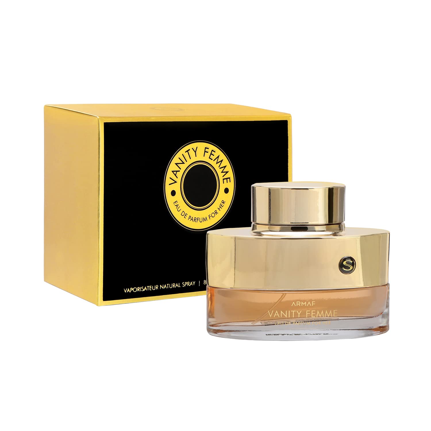 ARMAF Vanity Femme Eau de Parfum for Women, 100ml, Floral Fragrance with Pink Pepper, Peach, Lilac, Amber & Patchouli Notes -