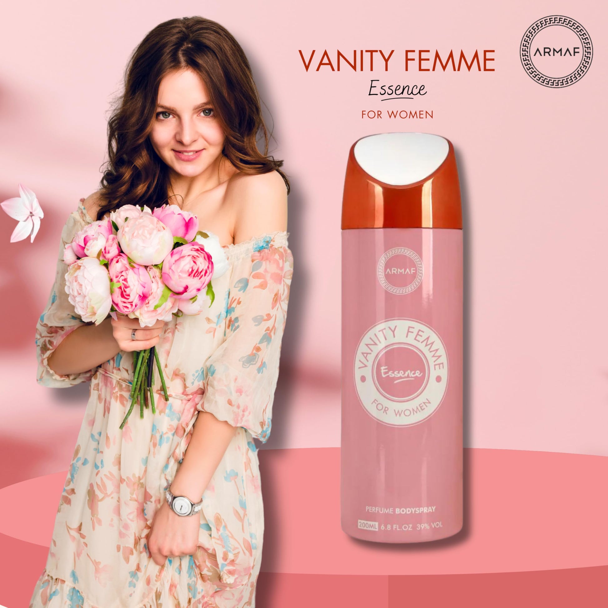 ARMAF Vanity Femme Essence Deodorant Body Spray for Women, 200 ml, Modern Style, Adult Use, Sterling Perfumes - ingredients p