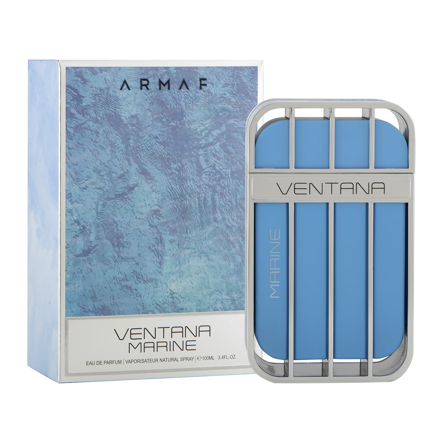 ARMAF Ventana Marine Eau De Parfum for Men 100ml Spray Personal Fragrance - back view