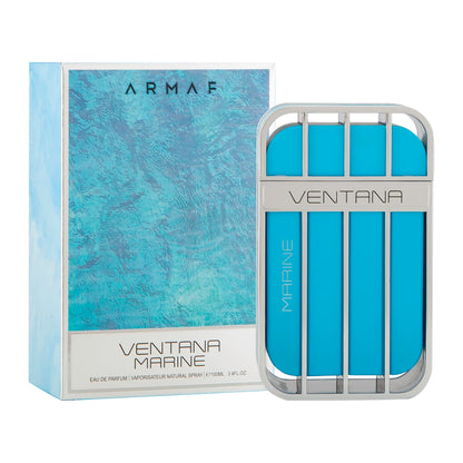 ARMAF Ventana Marine Eau De Parfum for Men 100ml Spray Personal Fragrance - back view
