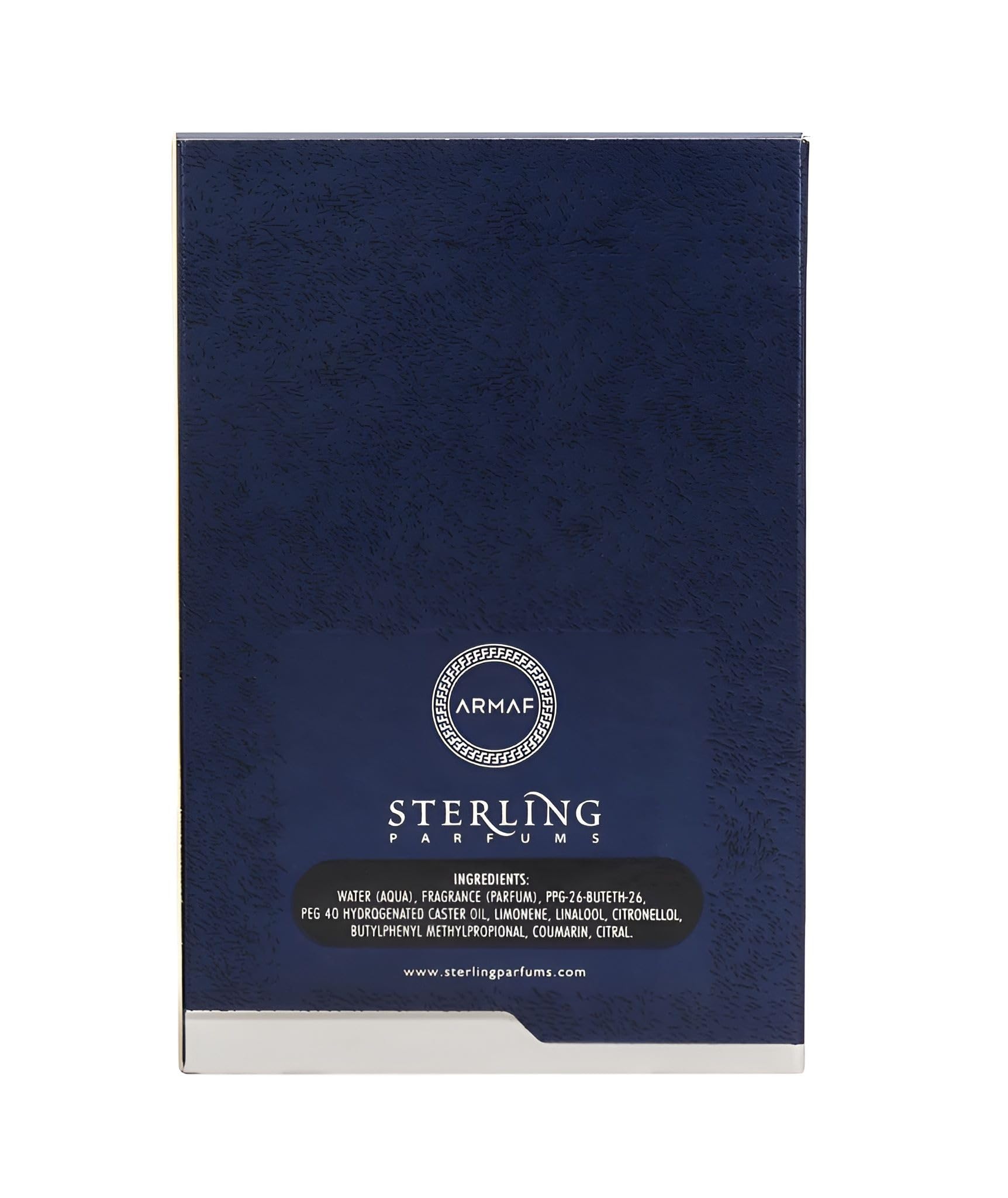 ARMAF Voyage Bleu Eau de Parfum (EDP) 100ML for Men, Modern Adult Fragrance by ESSENBEE ECOM - label detail