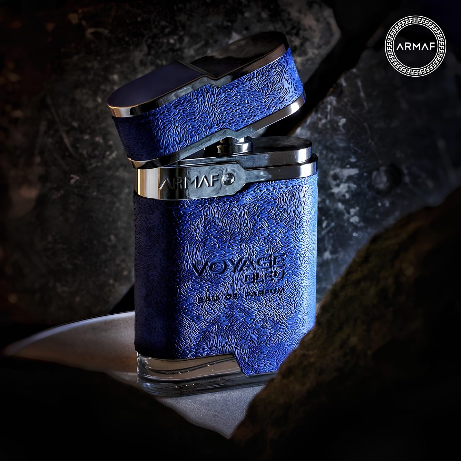 ARMAF Voyage Bleu Eau de Parfum for Men, 100ml, with Bergamot, Grapefruit, Pink Pepper, Cedar, and Vetiver - ingredients pane