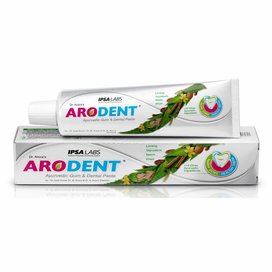 Arodent Ayurvedic Herbal Toothpaste for Gum & Dental Care - 50g