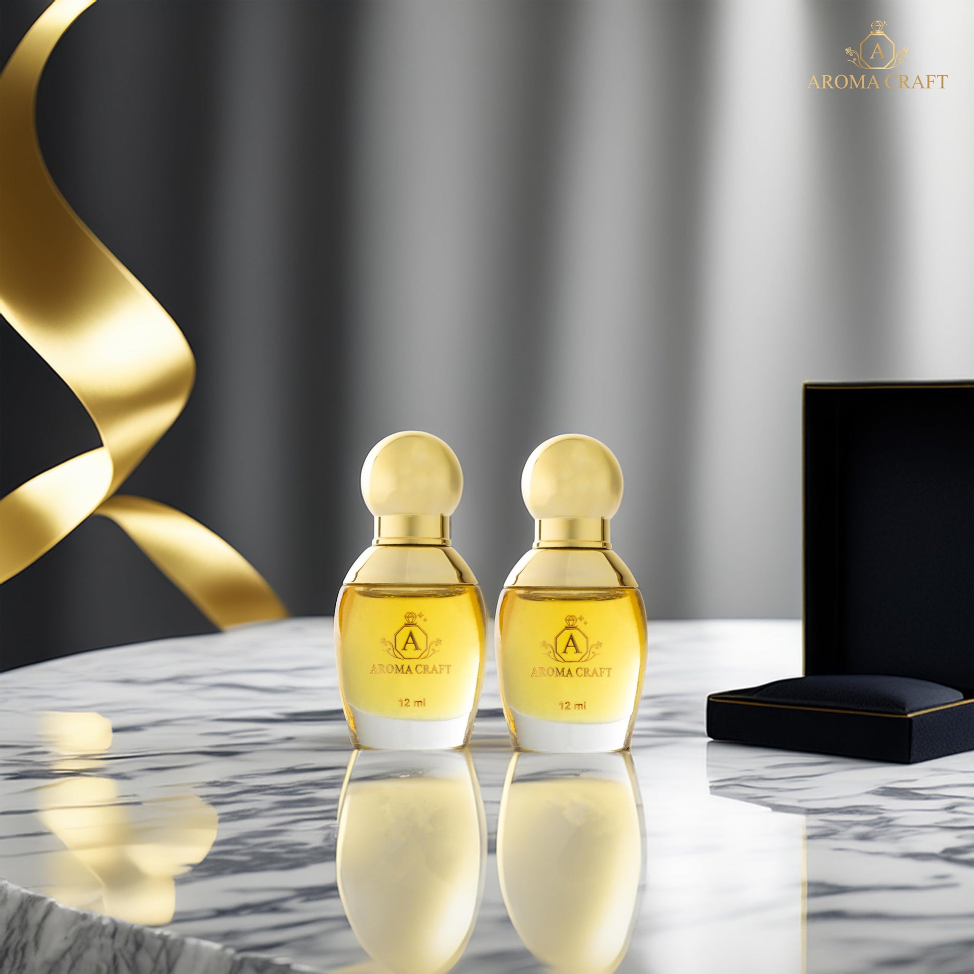 Aroma Craft Musk Nashwa & Kashmala Attar Combo Pack Luxurious Alcohol-Free Perfume Oil for Men & Women Enchanting Blend of Ro
