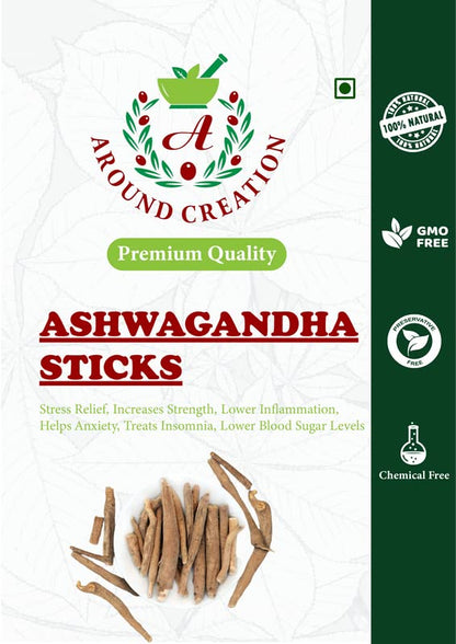 Around Ashwagandha Incense Sticks, 750g, Traditional Home Fragrance - front view