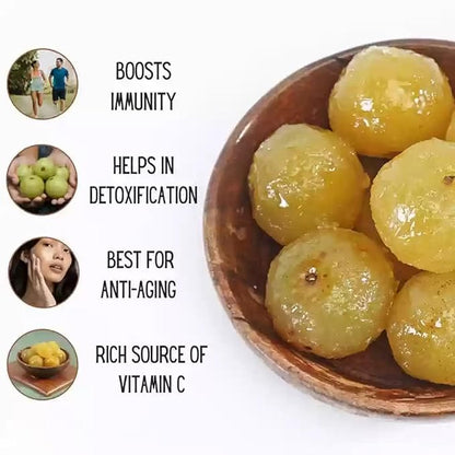 Arshika Dry Honey Amla Candy, Dried Indian Gooseberry Fruit Snack - packaging