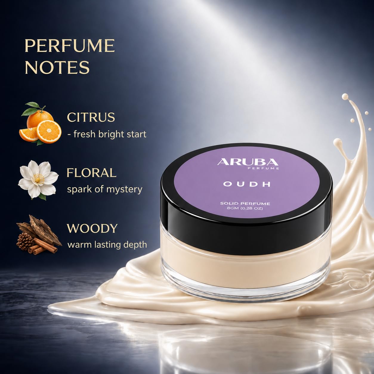 Aruba Perfume Alcohol-Free Solid Perfume Set, Unisex Cologne, 8g Travel Tin - packaging (17)
