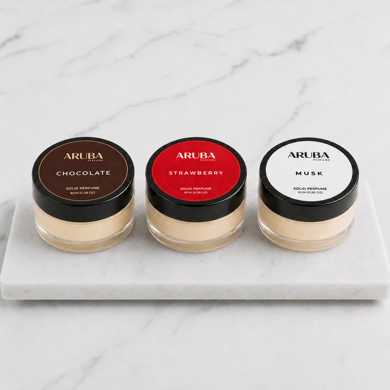 Aruba Perfume Alcohol-Free Solid Perfume Set, Unisex Cologne, 8g Travel Tin - label detail (32)