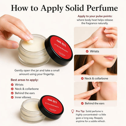 Aruba Perfume Alcohol-Free Solid Perfume Set, Unisex Cologne, 8g Travel Tin - size and scale (34)