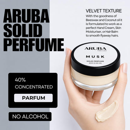 Aruba Perfume Alcohol-Free Solid Perfume Set, Unisex Cologne, 8g Travel Tin - in use (47)