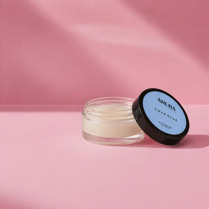 Aruba Perfume Alcohol-Free Solid Perfume Set, Unisex Cologne, 8g Travel Tin - label detail