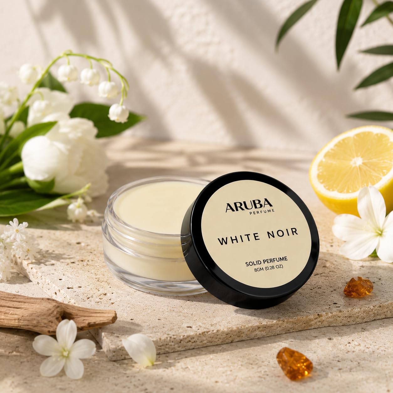 Aruba Perfume Alcohol-Free Solid Perfume Set, Unisex Cologne, 8g Travel Tin - packaging (72)