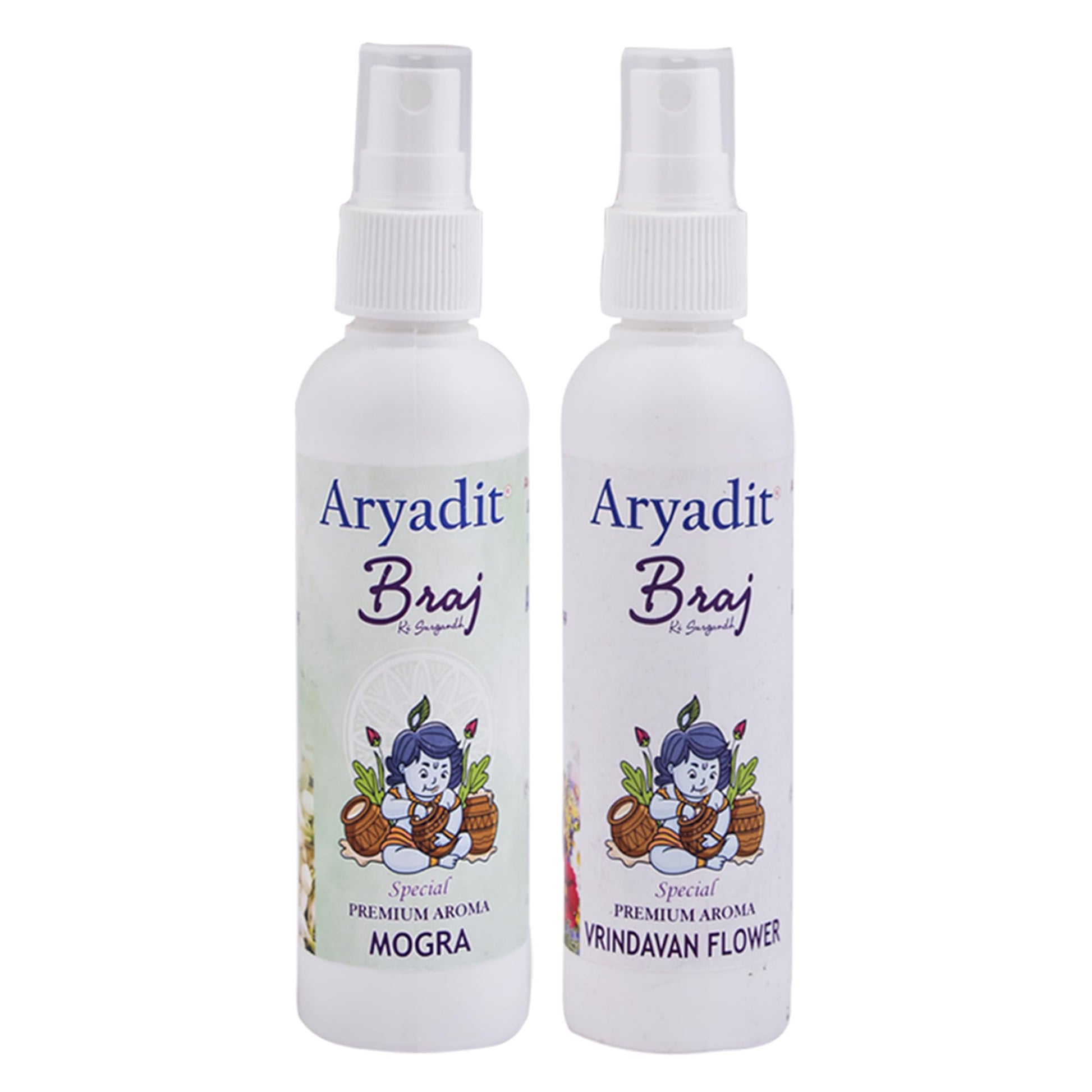 ARYADIT Traditional Indian Attar Set, 6 x 100ml Bottles, Unisex Personal Fragrance (14)