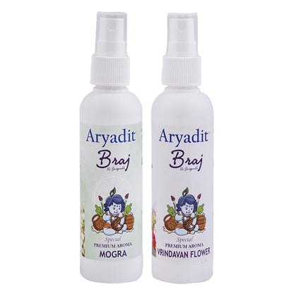 ARYADIT Traditional Indian Attar Set, 6 x 100ml Bottles, Unisex Personal Fragrance (14)