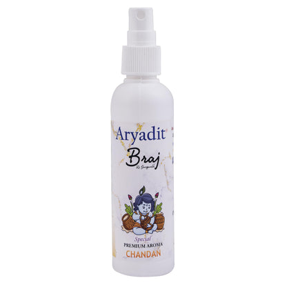 ARYADIT Traditional Indian Attar Set, 6 x 100ml Bottles, Unisex Personal Fragrance - back view
