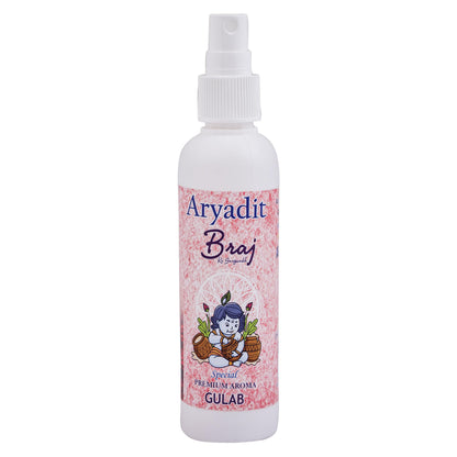ARYADIT Traditional Indian Attar Set, 6 x 100ml Bottles, Unisex Personal Fragrance - packaging