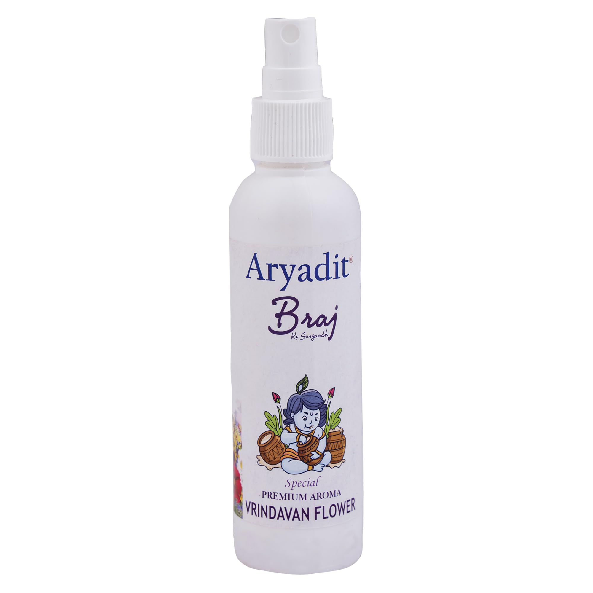 ARYADIT Traditional Indian Attar Set, 6 x 100ml Bottles, Unisex Personal Fragrance - close-up detail