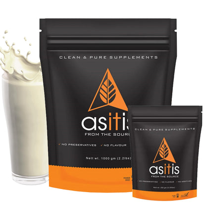 AS-IT-IS ONE Whey Protein Concentrate I Pure, Clean & Raw I 28g Protein per Serve, Unflavoured 1kg I Labdoor & Trustified Cer