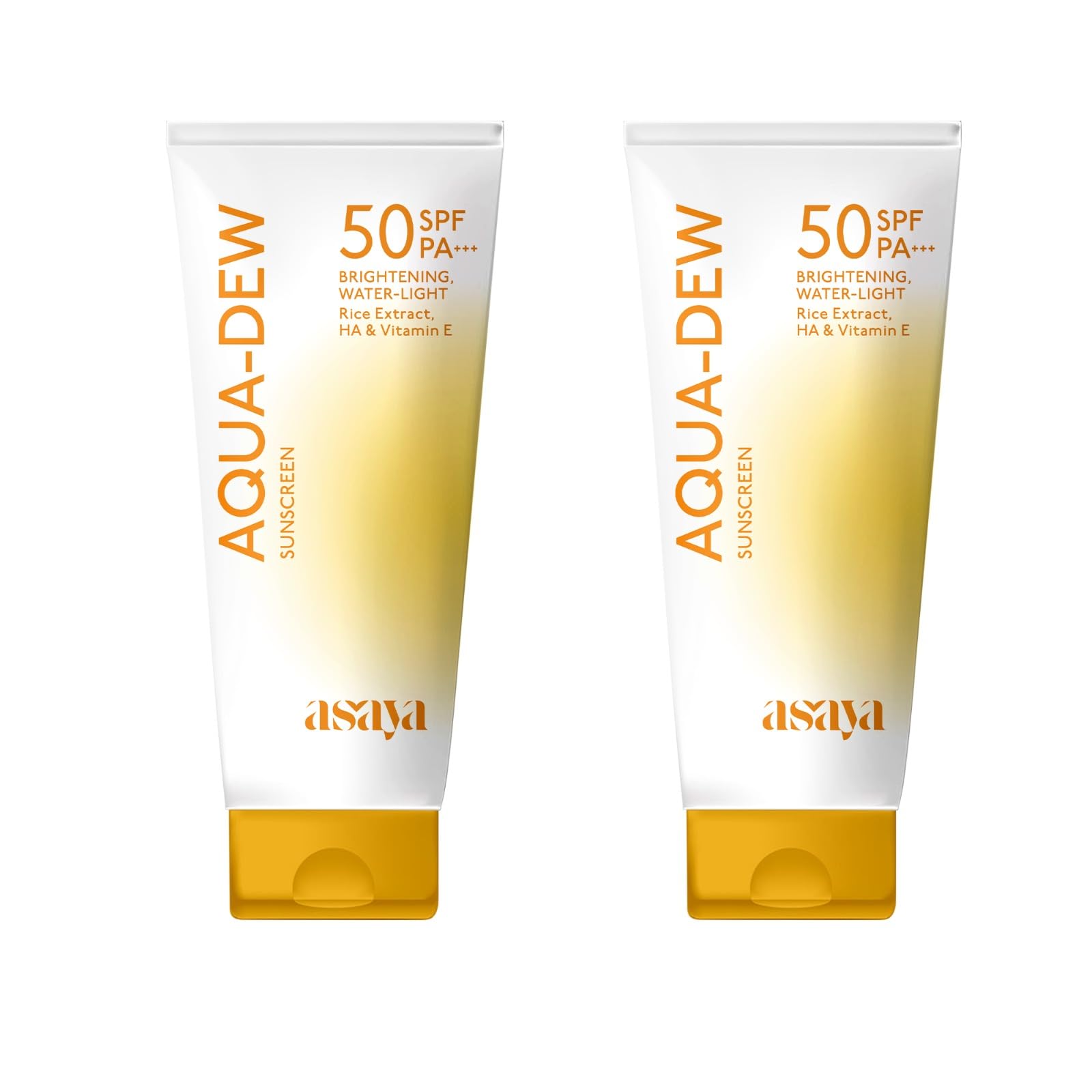 ASAYA Aqua Dew Sunscreen SPF 50 PA+++, 50ml, Water-Light, Fragrance-Free, In-VIVO Tested (9)