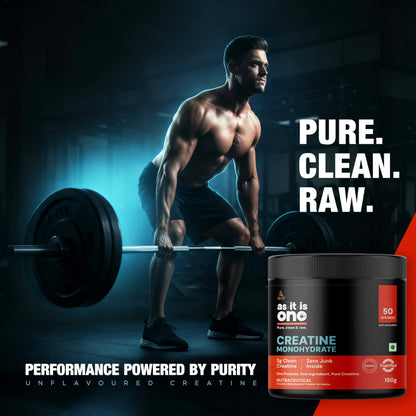 Asitis Nutrition Creatine Monohydrate Unflavoured Micronized Powder Dietary Supplement - in use (24)