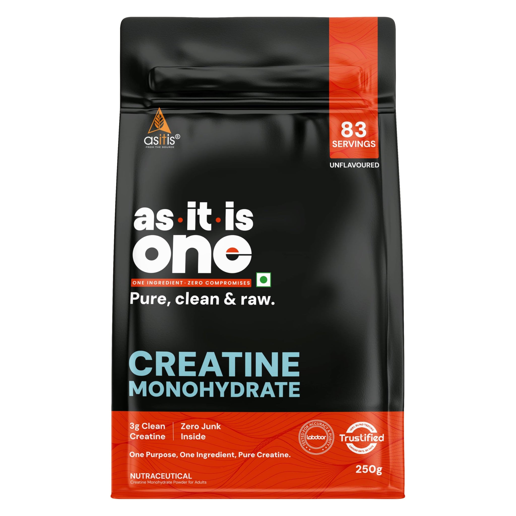 Asitis Nutrition Creatine Monohydrate Unflavoured Micronized Powder Dietary Supplement (26)