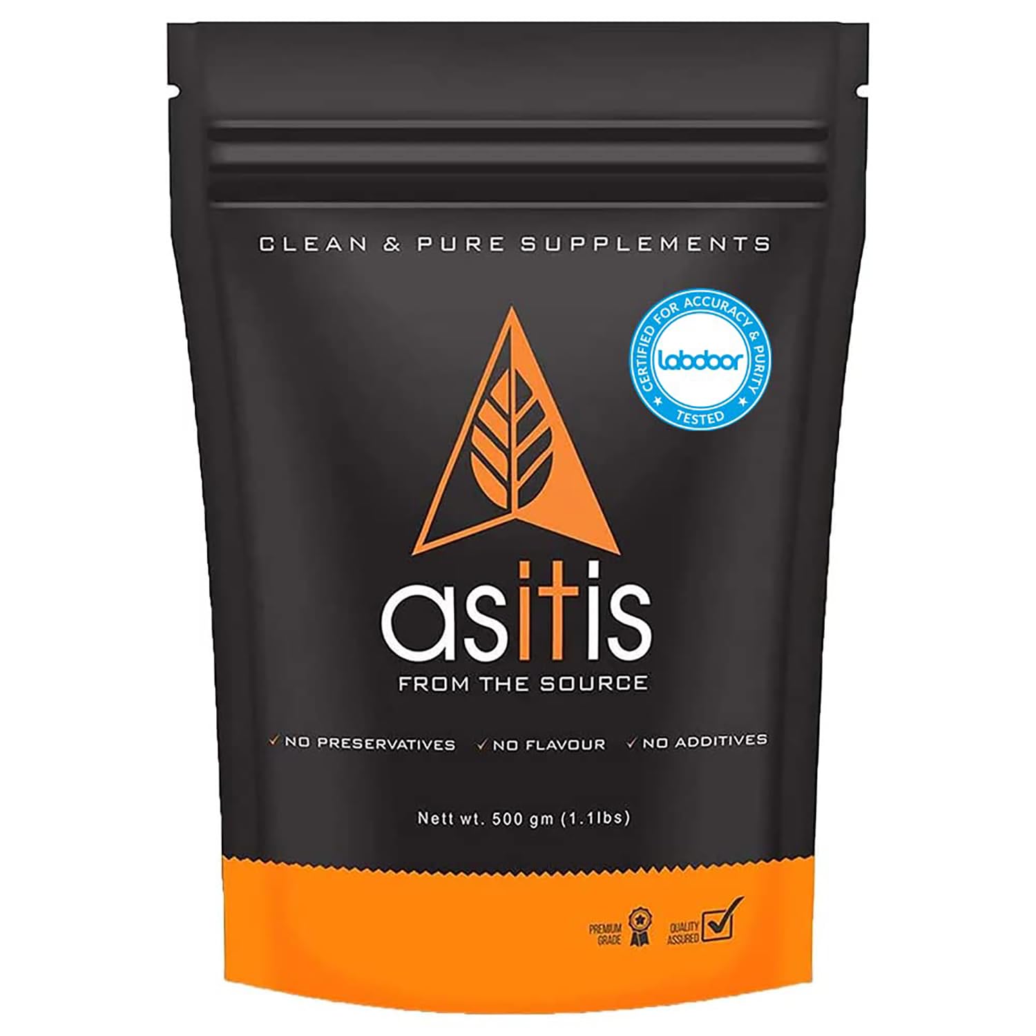 Asitis Nutrition Creatine Monohydrate Unflavoured Micronized Powder Dietary Supplement - packaging (38)