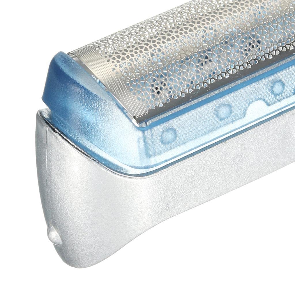 ATORSE Shaver Replacement Foil and Cutter Head for Braun 20S/2000 Series, PC+Nickel, 12W - size and scale