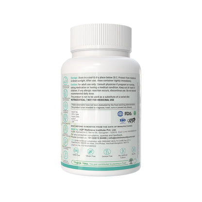 Autoimmunity Care IBS Care 3-in-1 Gut Health Supplement with Probiotics & Digestive Enzymes, 60 Vegetarian Capsules - size an