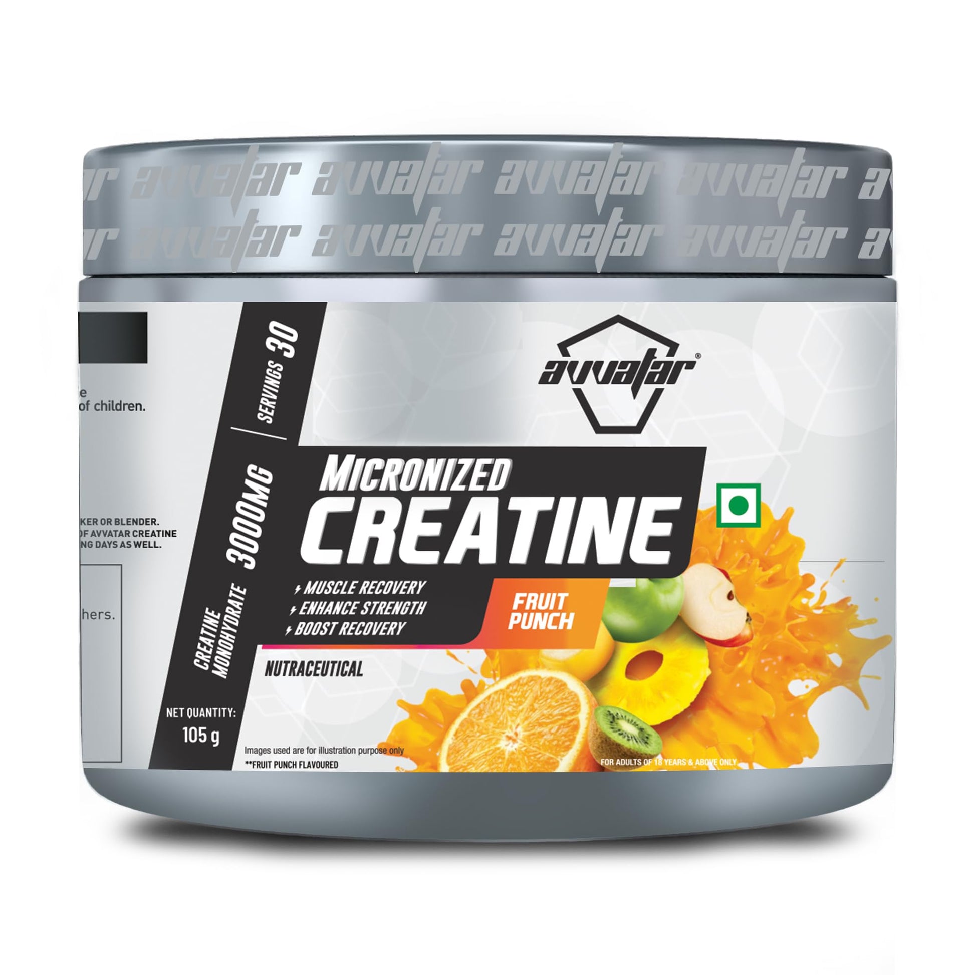 avvatar Creatine Monohydrate Powder, Micronized Formula, Unisex Nutritional Supplement (17)