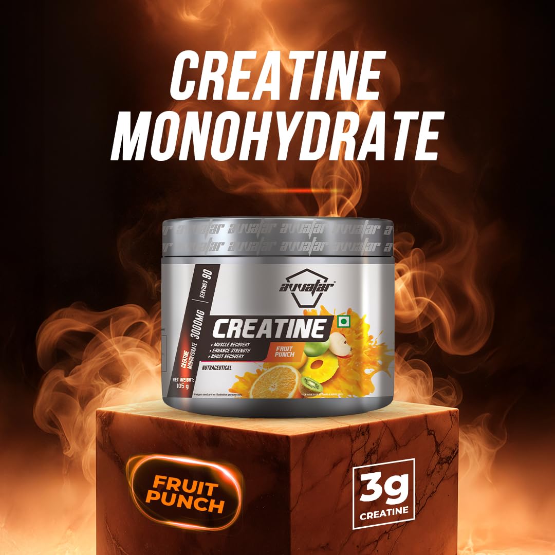 avvatar Creatine Monohydrate Powder, Micronized Formula, Unisex Nutritional Supplement - label detail (20)