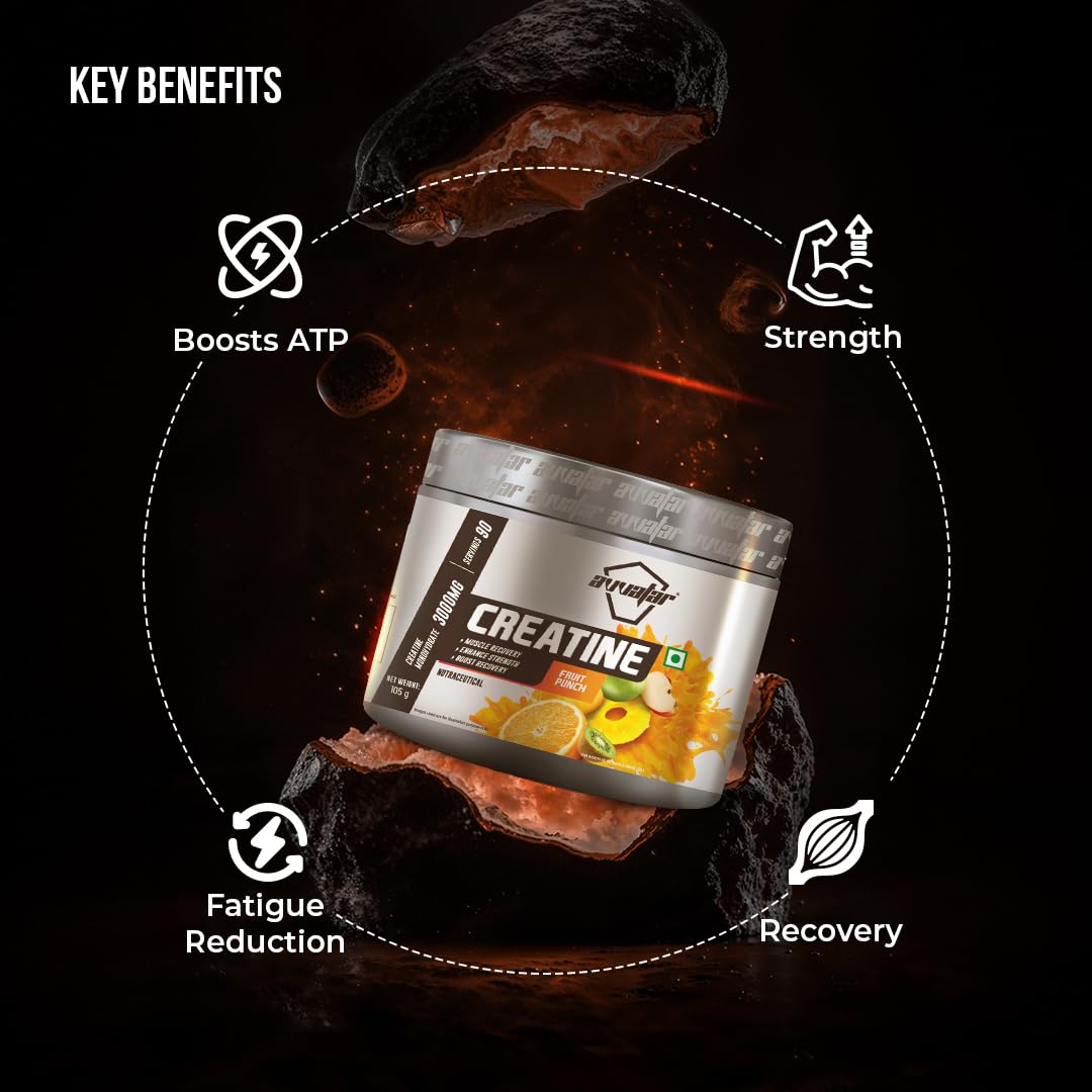 avvatar Creatine Monohydrate Powder, Micronized Formula, Unisex Nutritional Supplement - close-up detail (22)