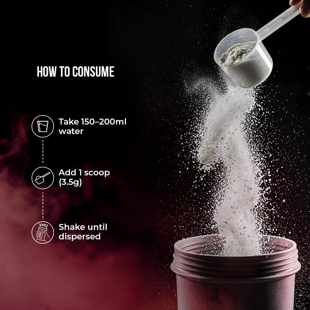 avvatar Creatine Monohydrate Powder, Micronized Formula, Unisex Nutritional Supplement - in use