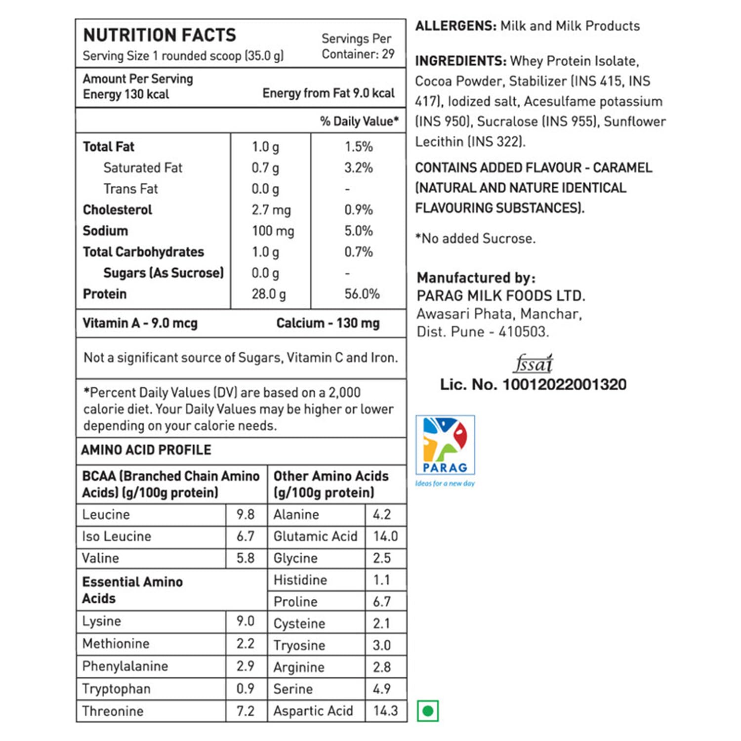 avvatar ISORICH Whey Protein Isolate Powder, 1kg, 28g Protein, 29 Servings - packaging (11)
